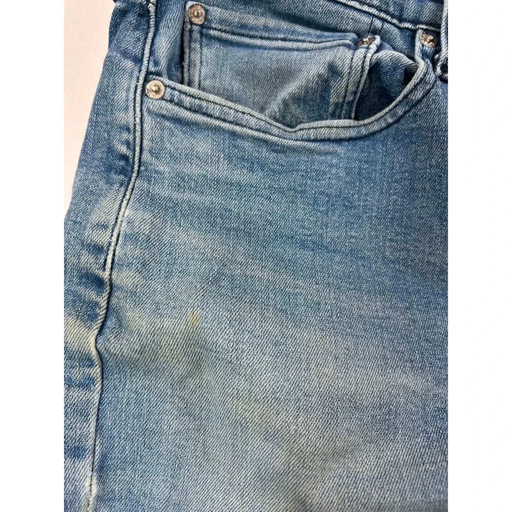 Levis 514 Straight Fit Jeans Mens 34x30 Blue Denim Medium Wash Casual Pants